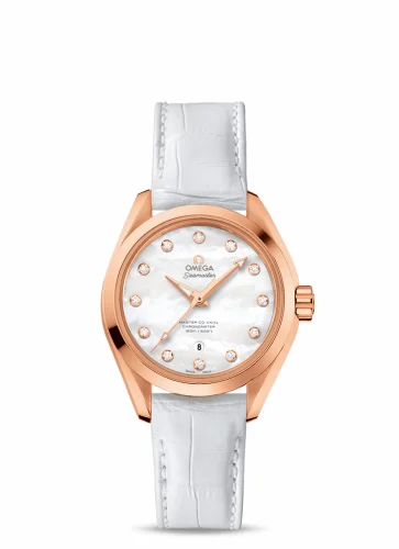 Omega Seamaster Aqua Terra 150M Master Co-Axial 34 Sedna Gold / MOP 231.53.34.20.55.001 (23153342055001)